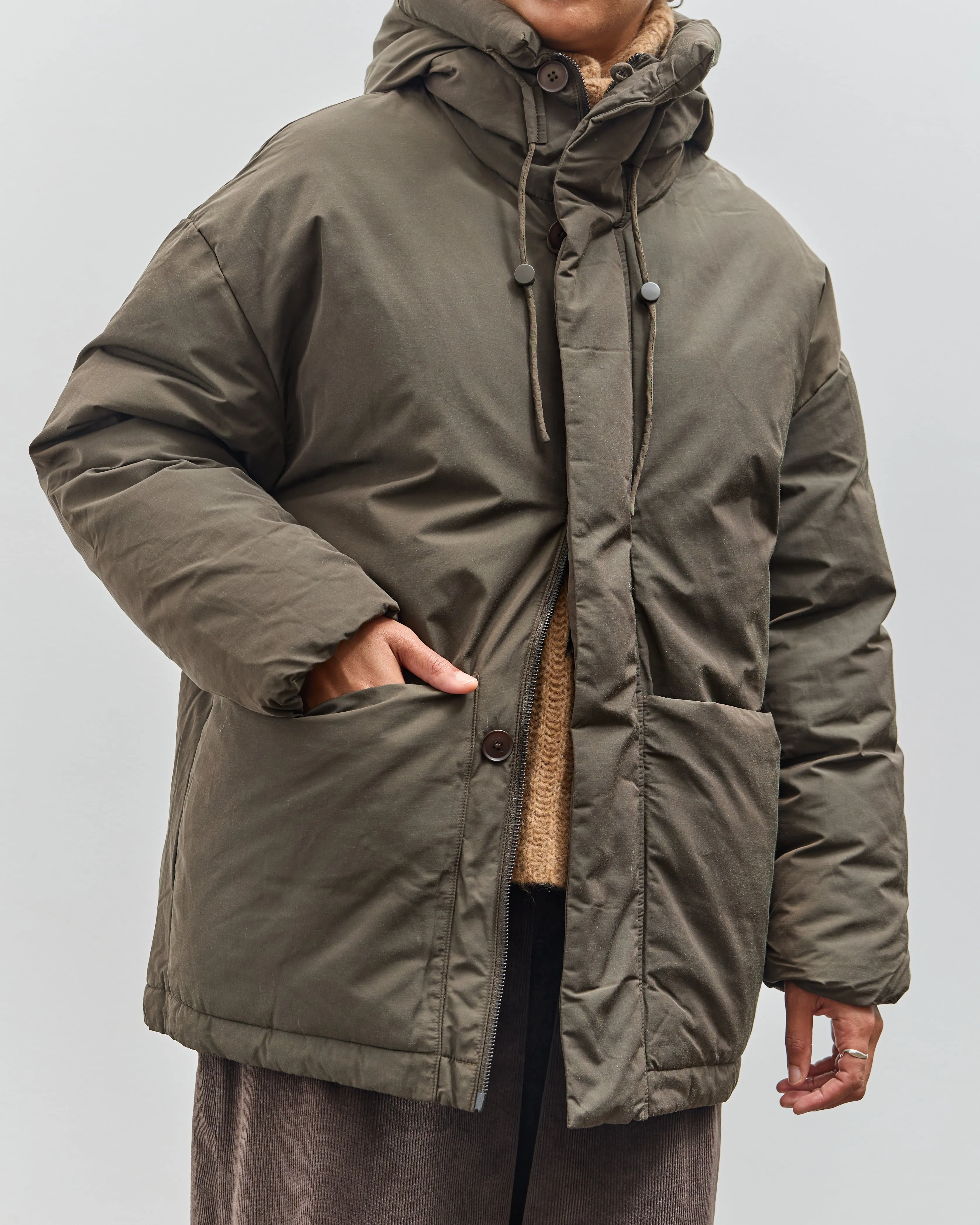 7115 by Szeki Hooded Puffer, Olive