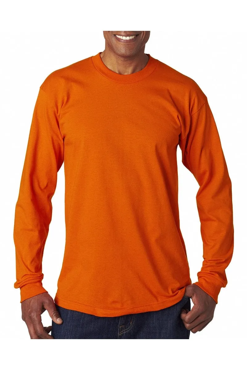 Bayside BA6100: Adult 6.1 oz., 100% Cotton Long Sleeve T-Shirt