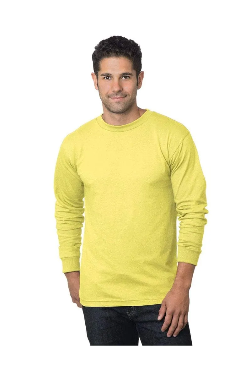 Bayside BA6100: Adult 6.1 oz., 100% Cotton Long Sleeve T-Shirt