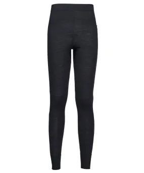 Black - Merino wool thermal trousers