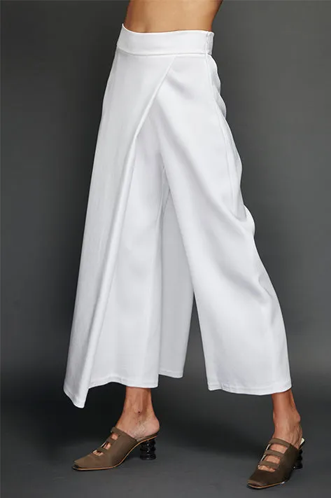 Bonded Satin Trouser