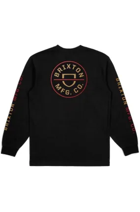 Brixton Crest Long Sleeve Standard Tee