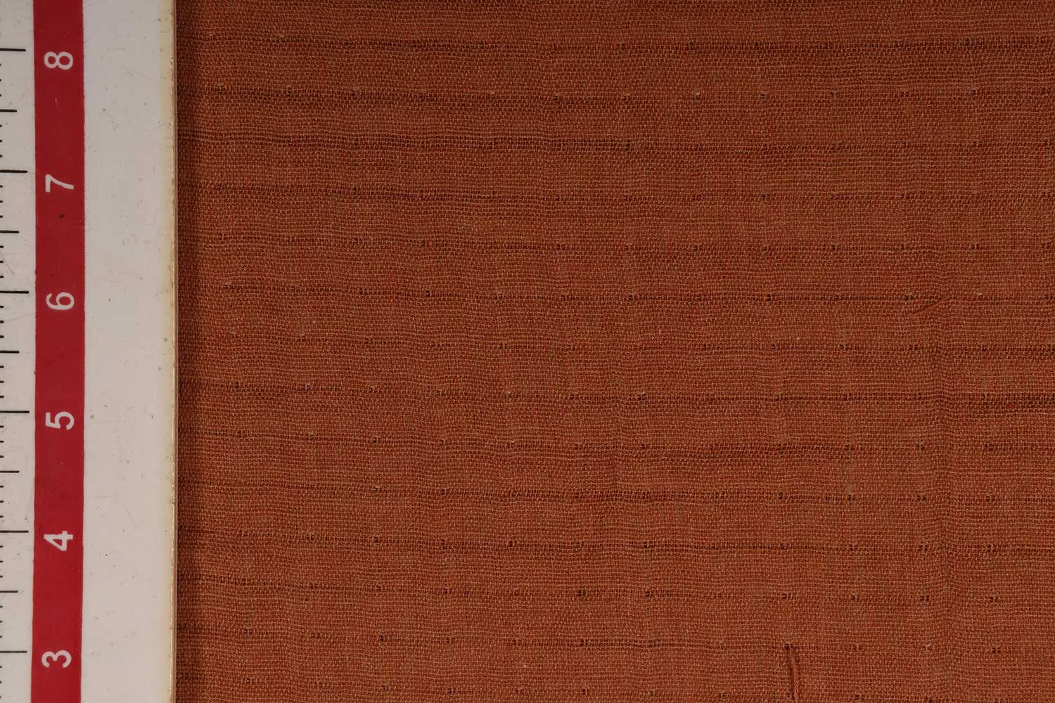 Brown Plain Quilted Cotton Fabric