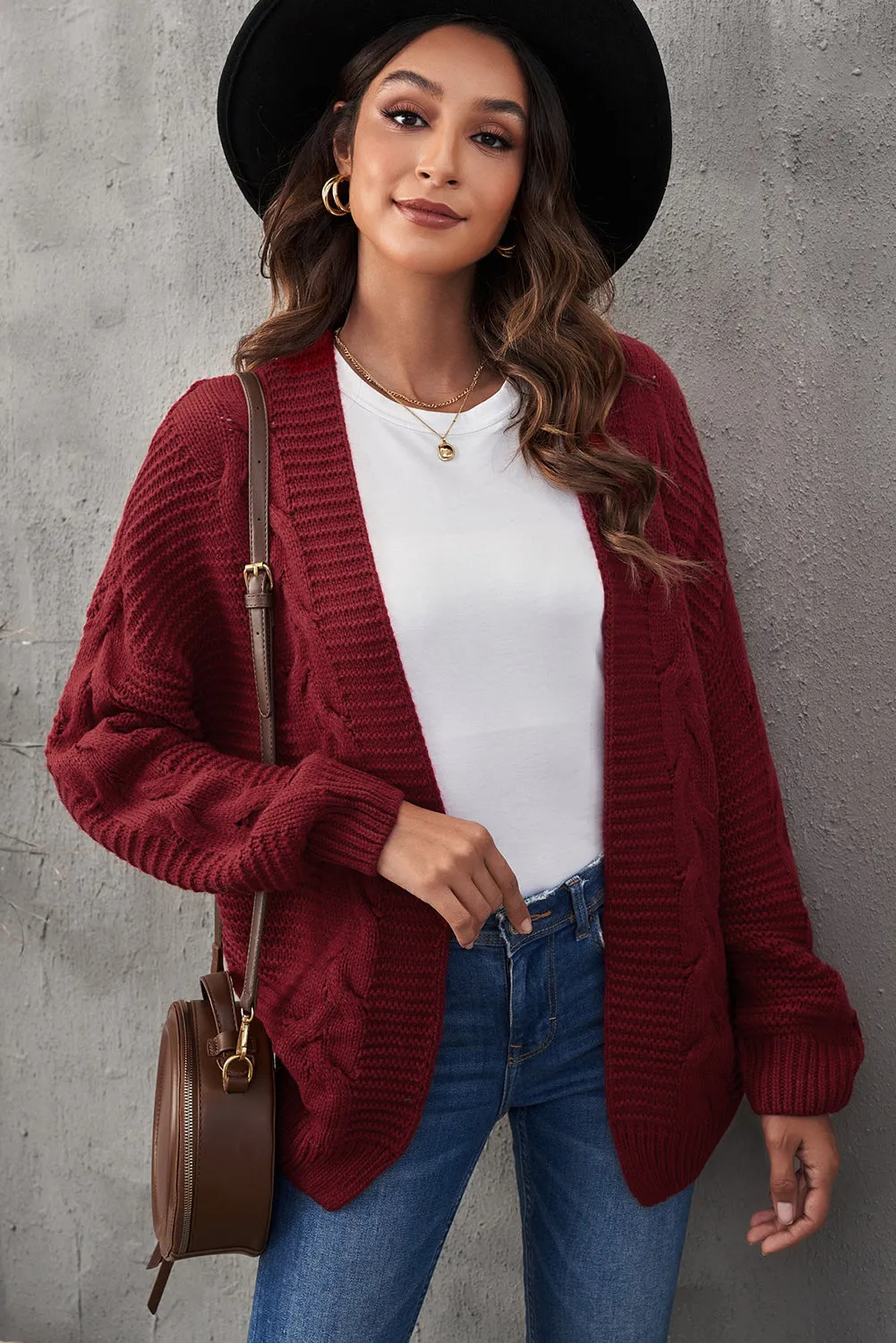 Chunky Wide Knit Cardigan