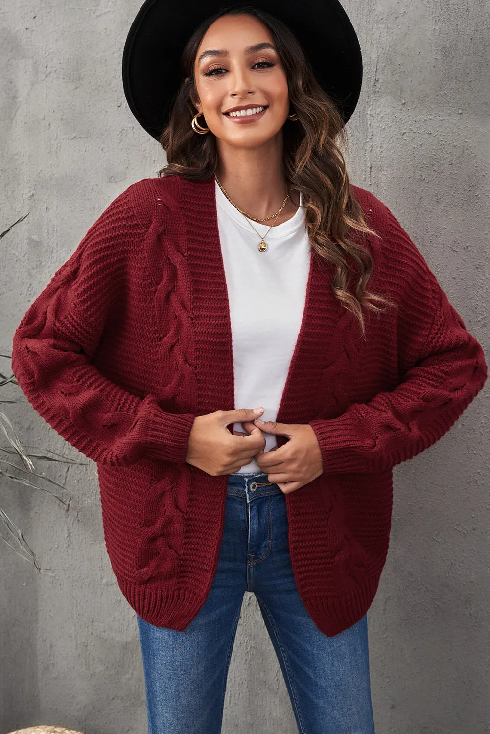 Chunky Wide Knit Cardigan