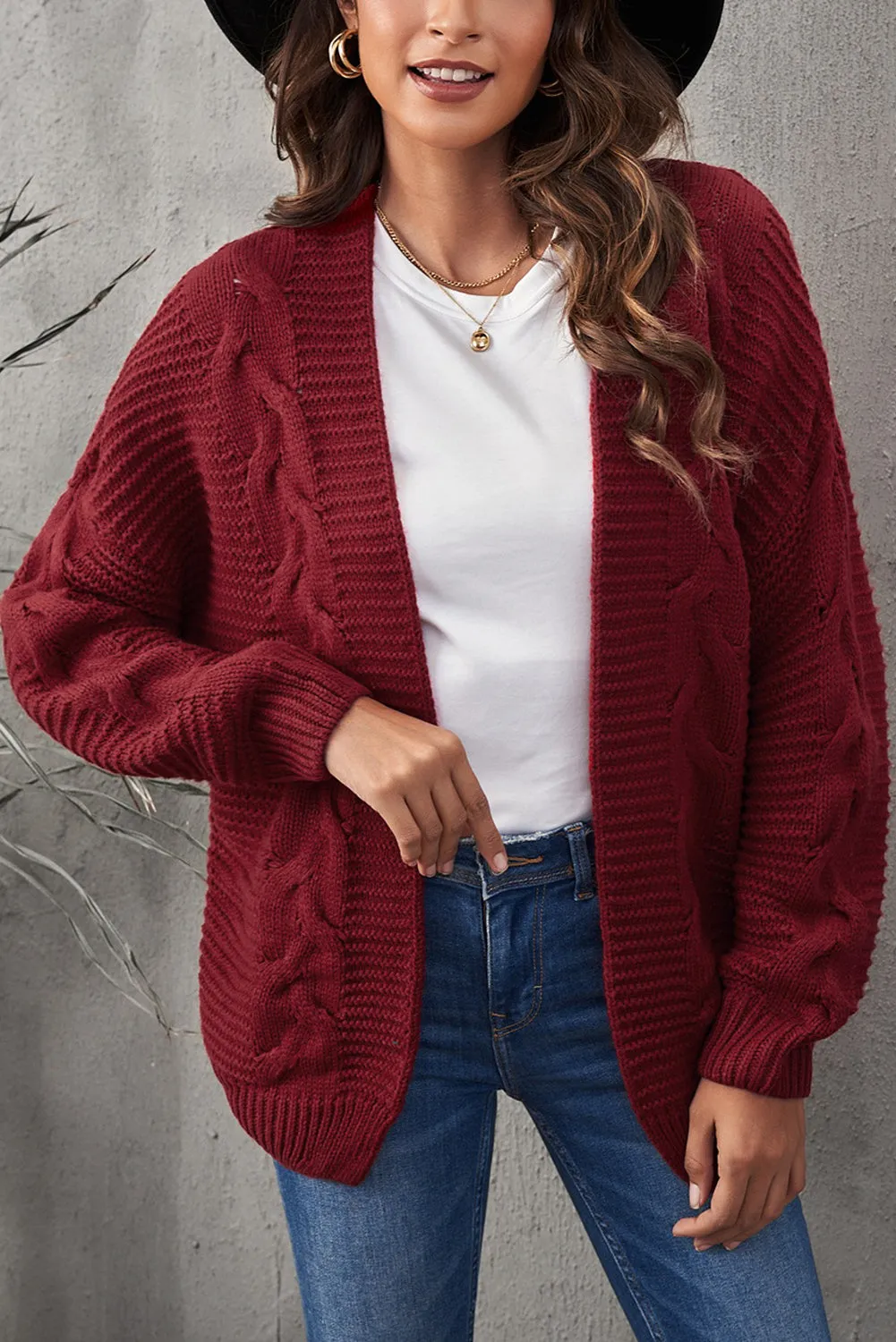 Chunky Wide Knit Cardigan