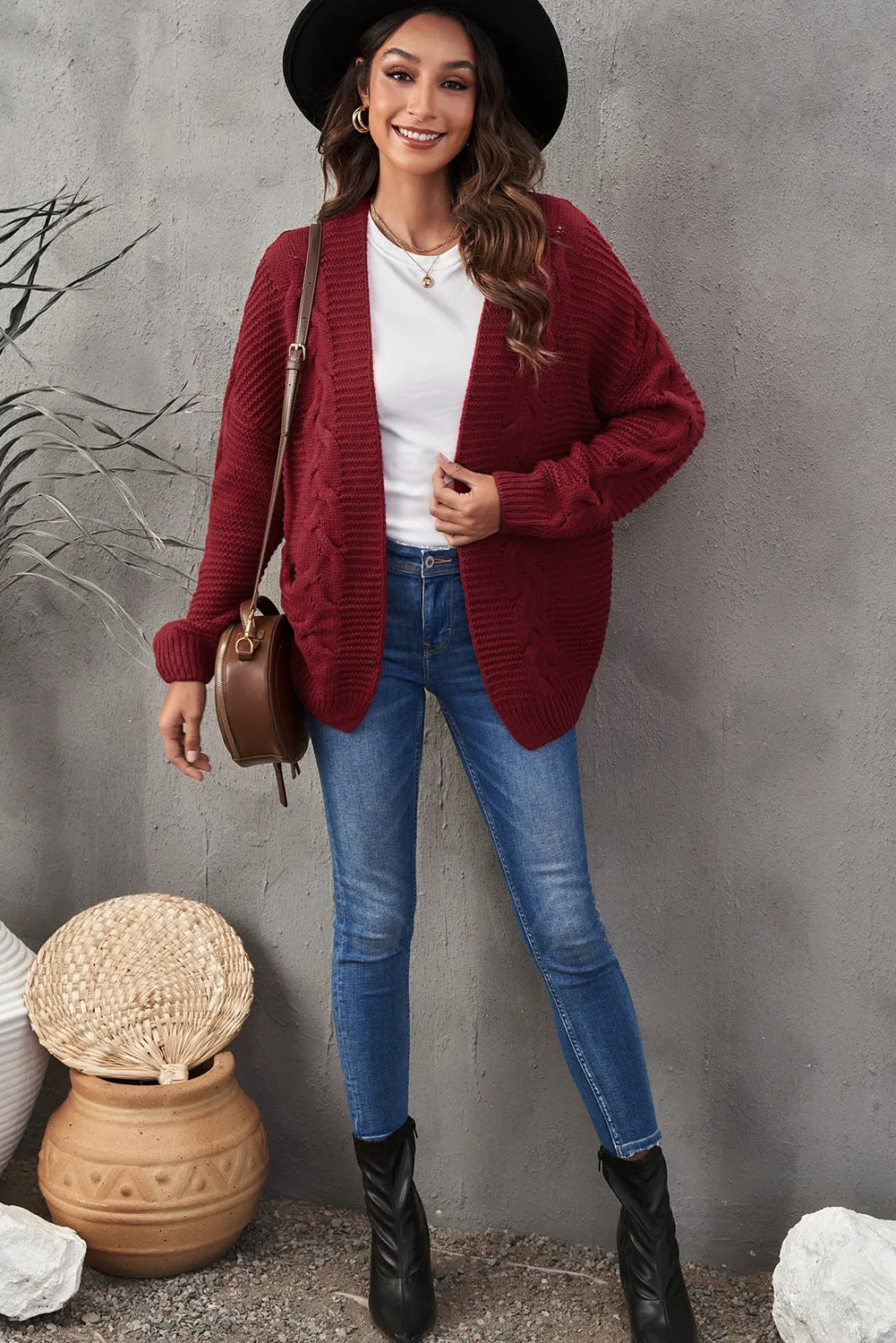 Chunky Wide Knit Cardigan