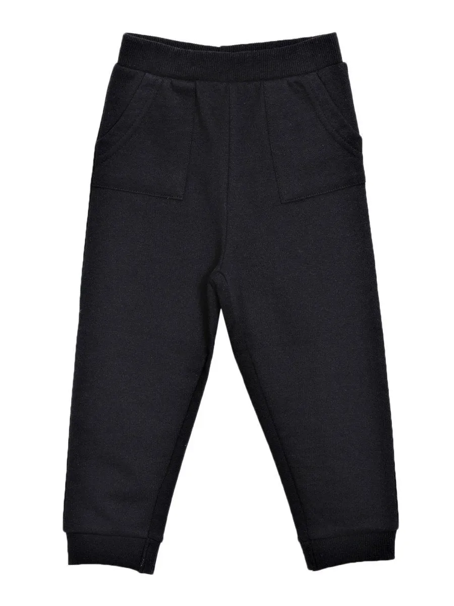 Combo of 3 Sweatpants-Grey, Navy Blue and Black