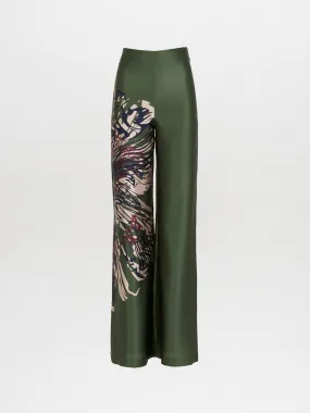 Como Pant Green Floral