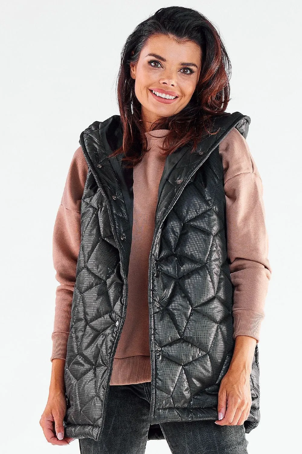 Cozy Quilted Hooded Vest - Autumn Must-Have in Dual Shades