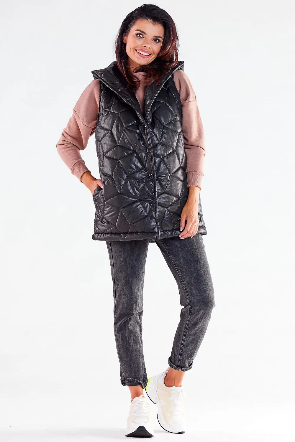 Cozy Quilted Hooded Vest - Autumn Must-Have in Dual Shades