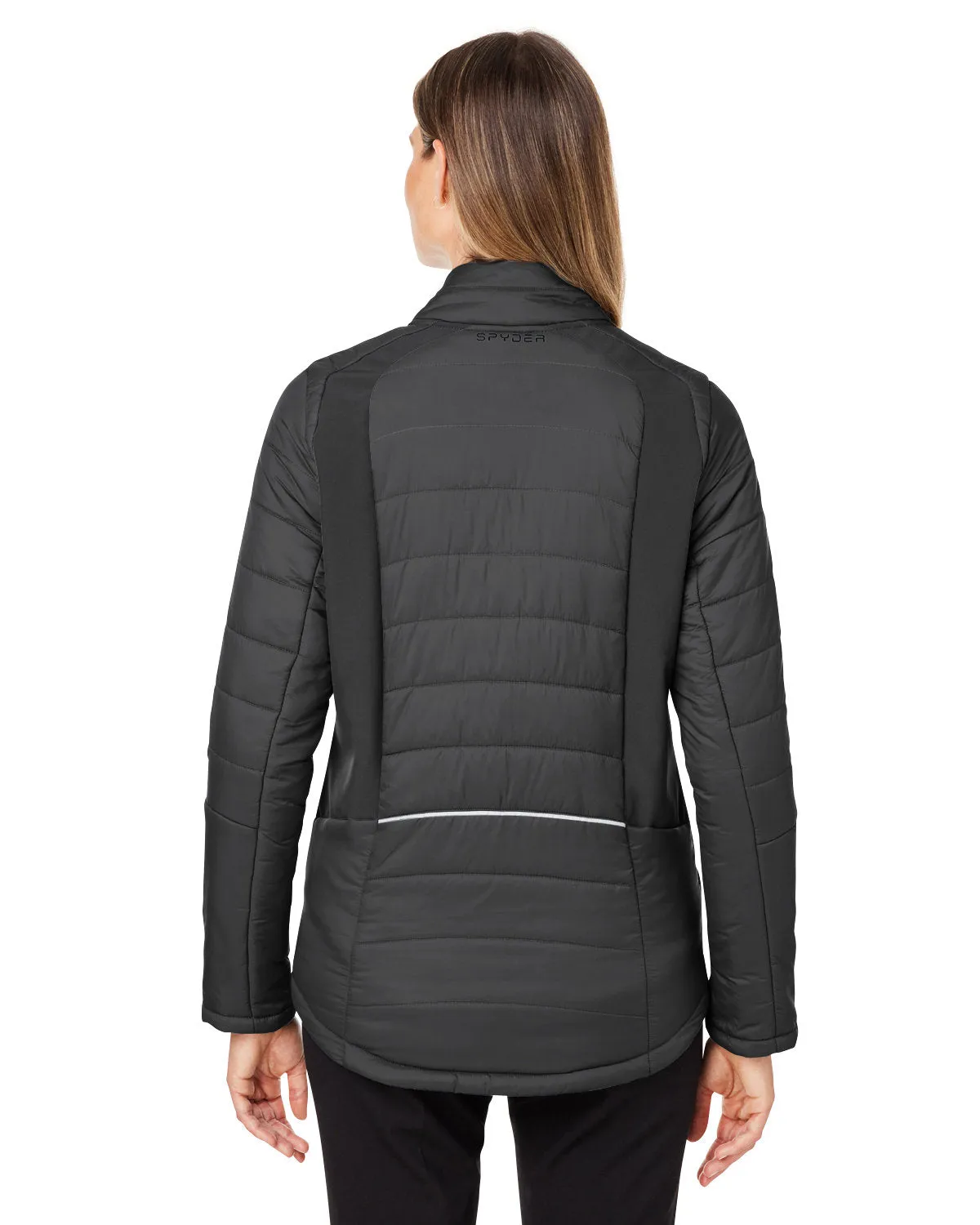 Custom Spyder Ladies' Challenger Jackets, Black