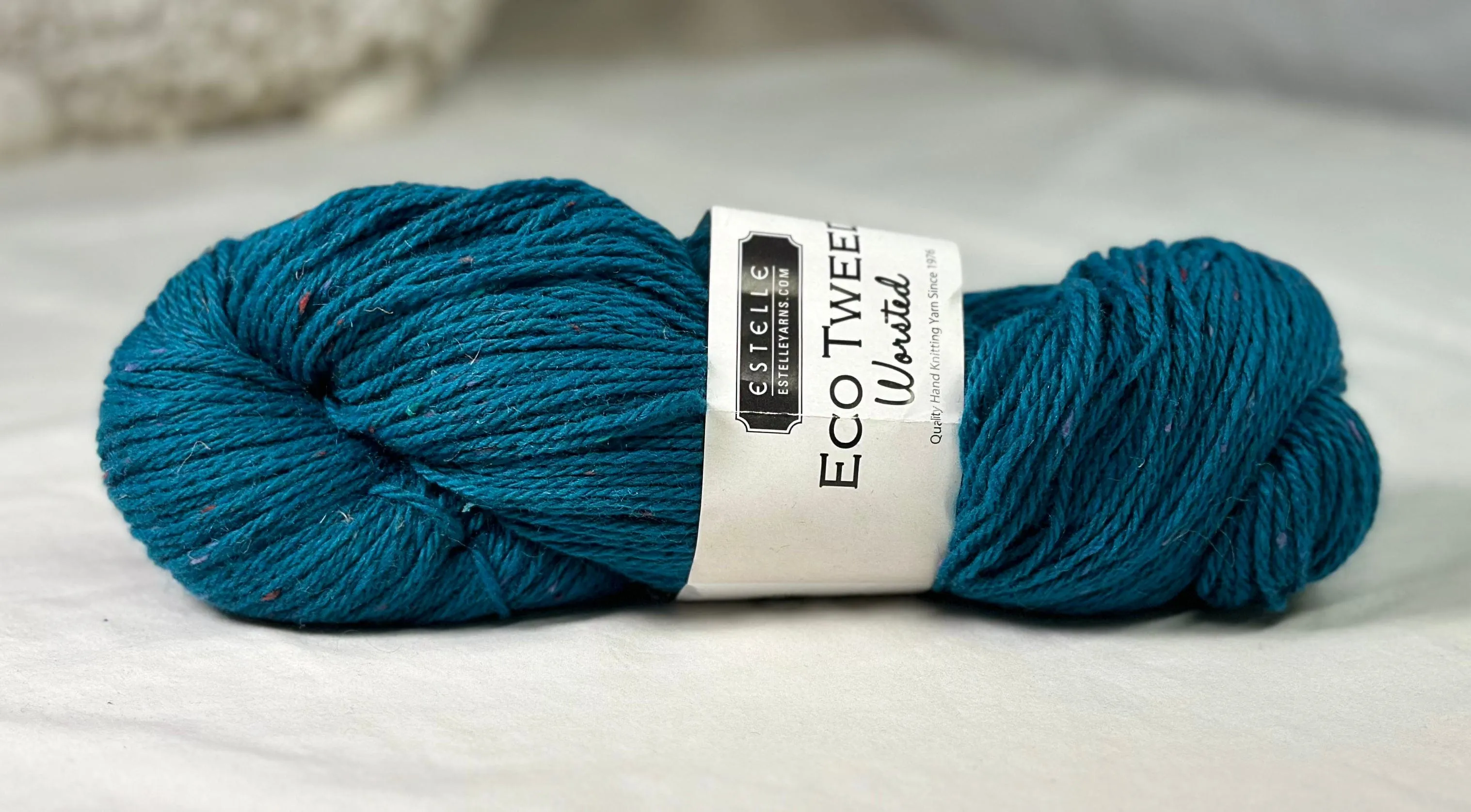 Eco Tweed Worsted- TEAL - Q42411