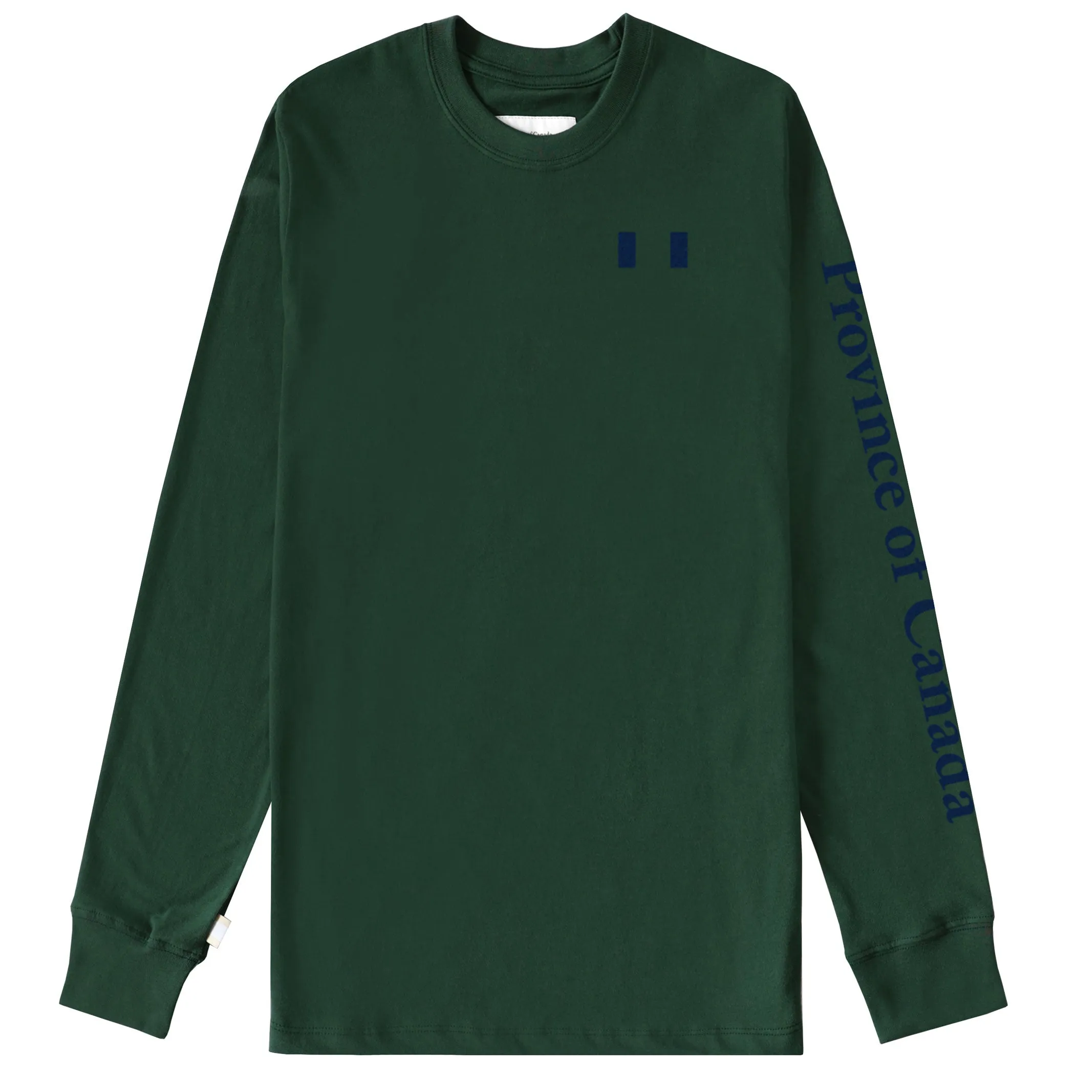 Flag Long Sleeve Tee Forest - Unisex