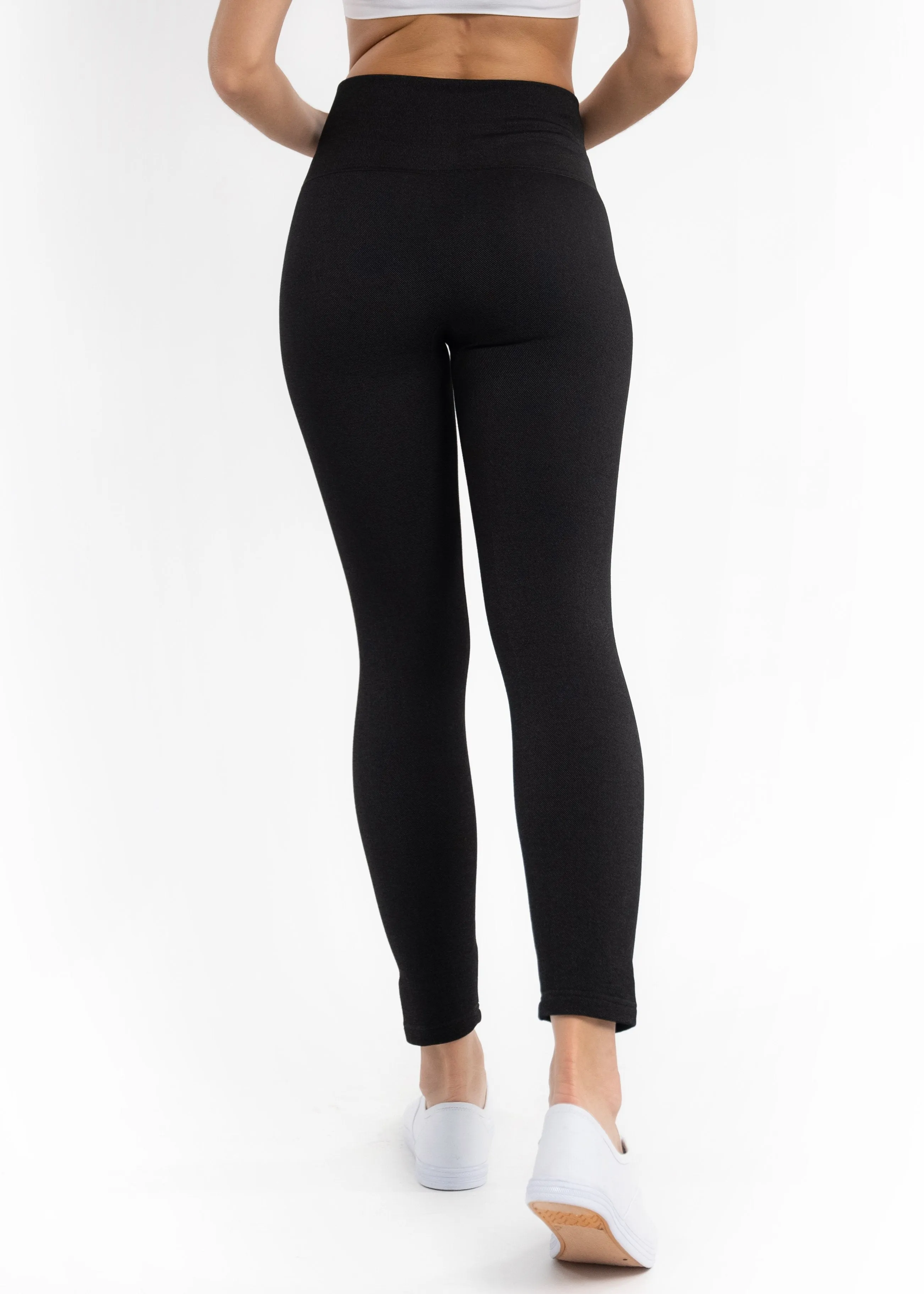 Fleece Lined Crossover Leggings