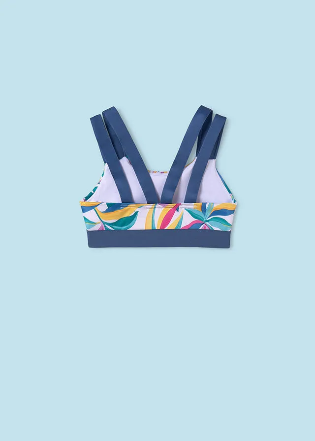 Girls Tropical Exercise Top