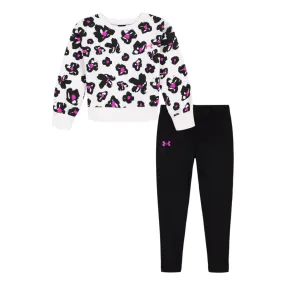 Girls' Under Armour Infant Printed Crewneck Set