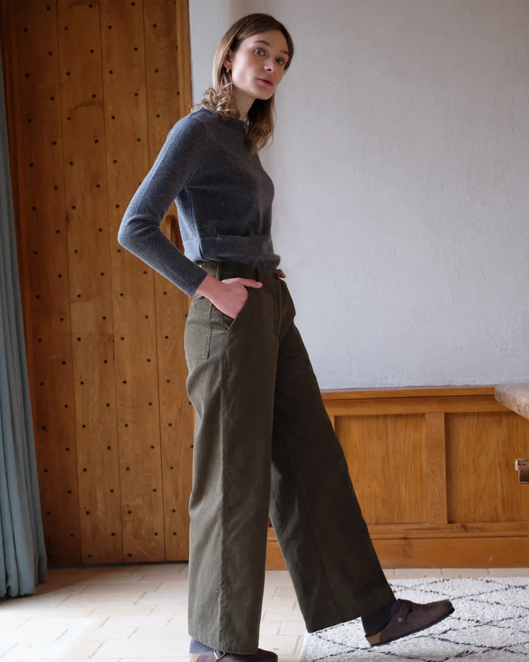 Harper Trousers - Olive