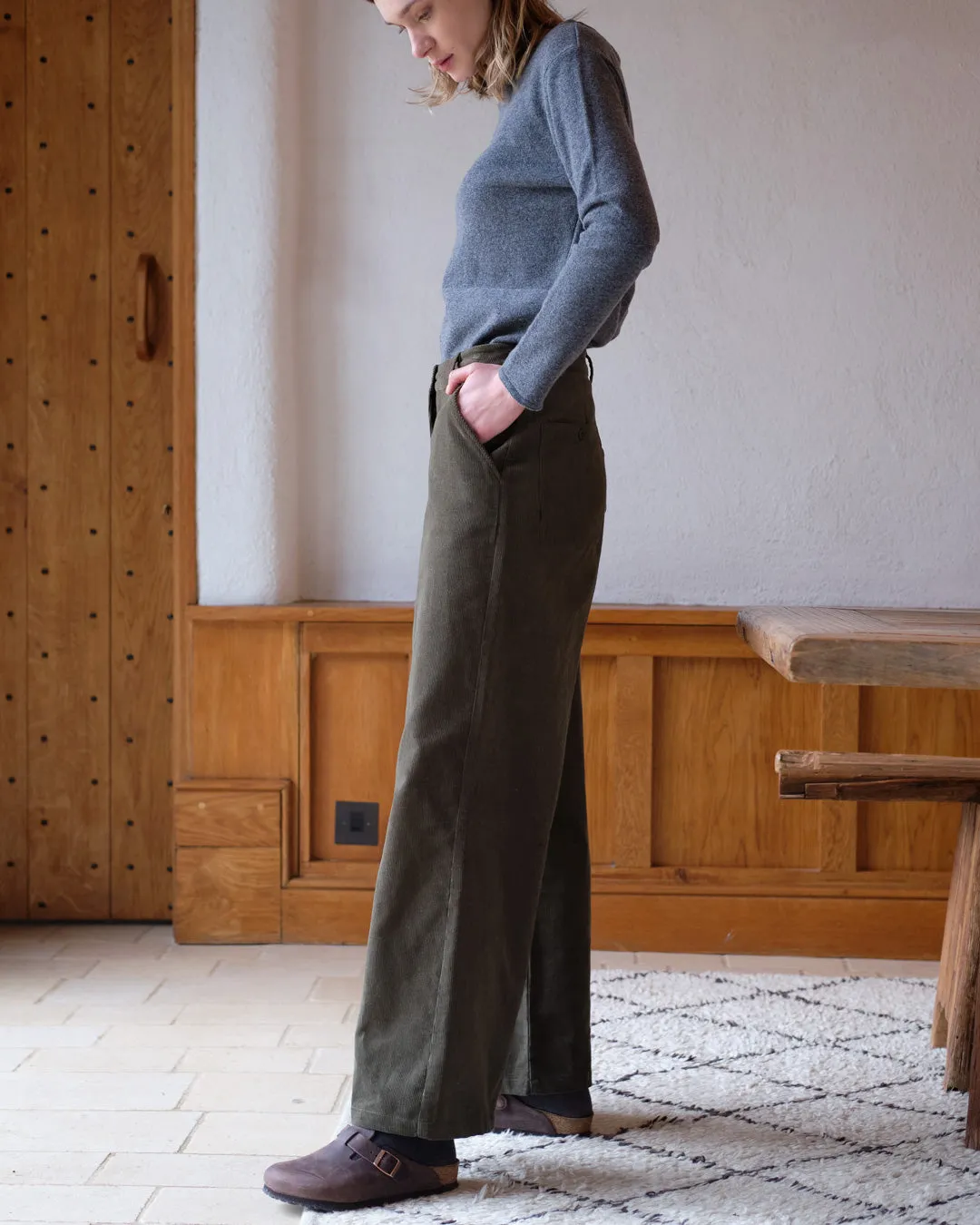 Harper Trousers - Olive