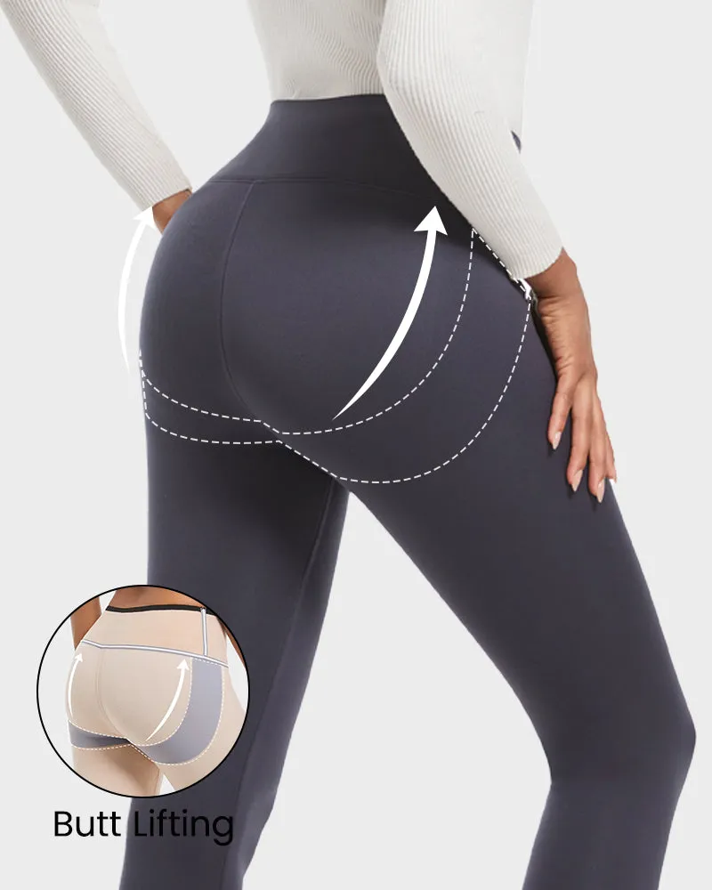 High Waist Butt Lifting Sherpa Fleece Lined Leggings