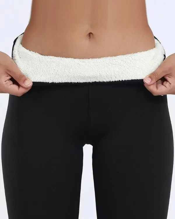 High Waist Fleece Lined Leggings