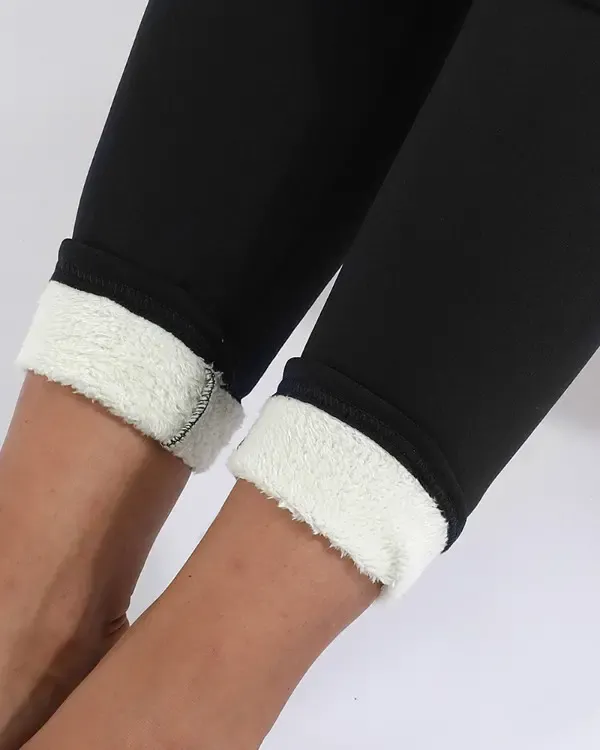 High Waist Fleece Lined Leggings