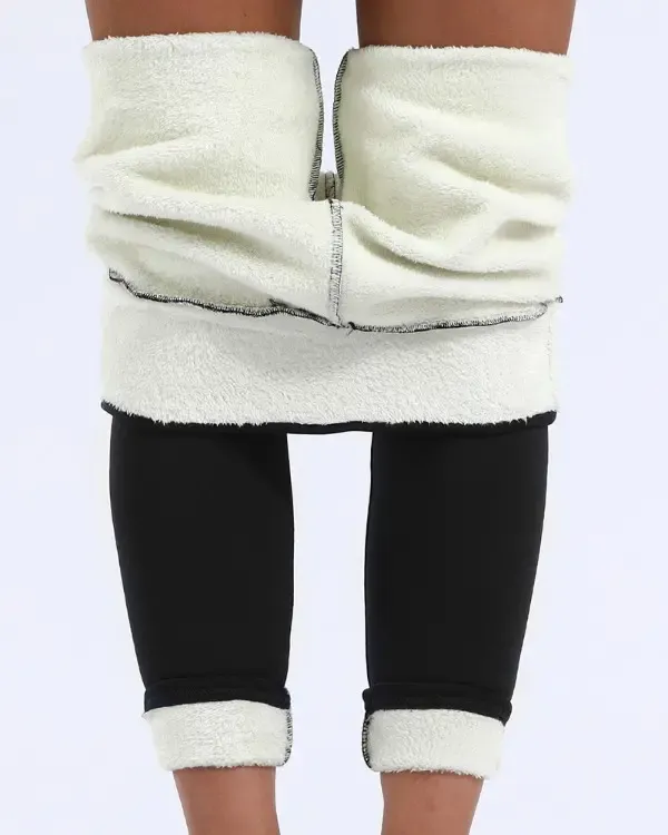 High Waist Fleece Lined Leggings