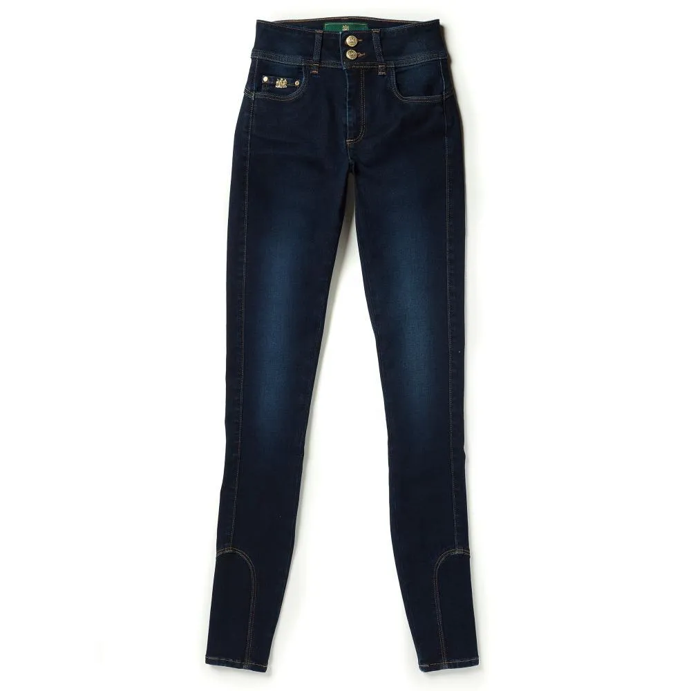 Holland Cooper Thermal Jodhpur Ladies Jeans - Dark Indigo