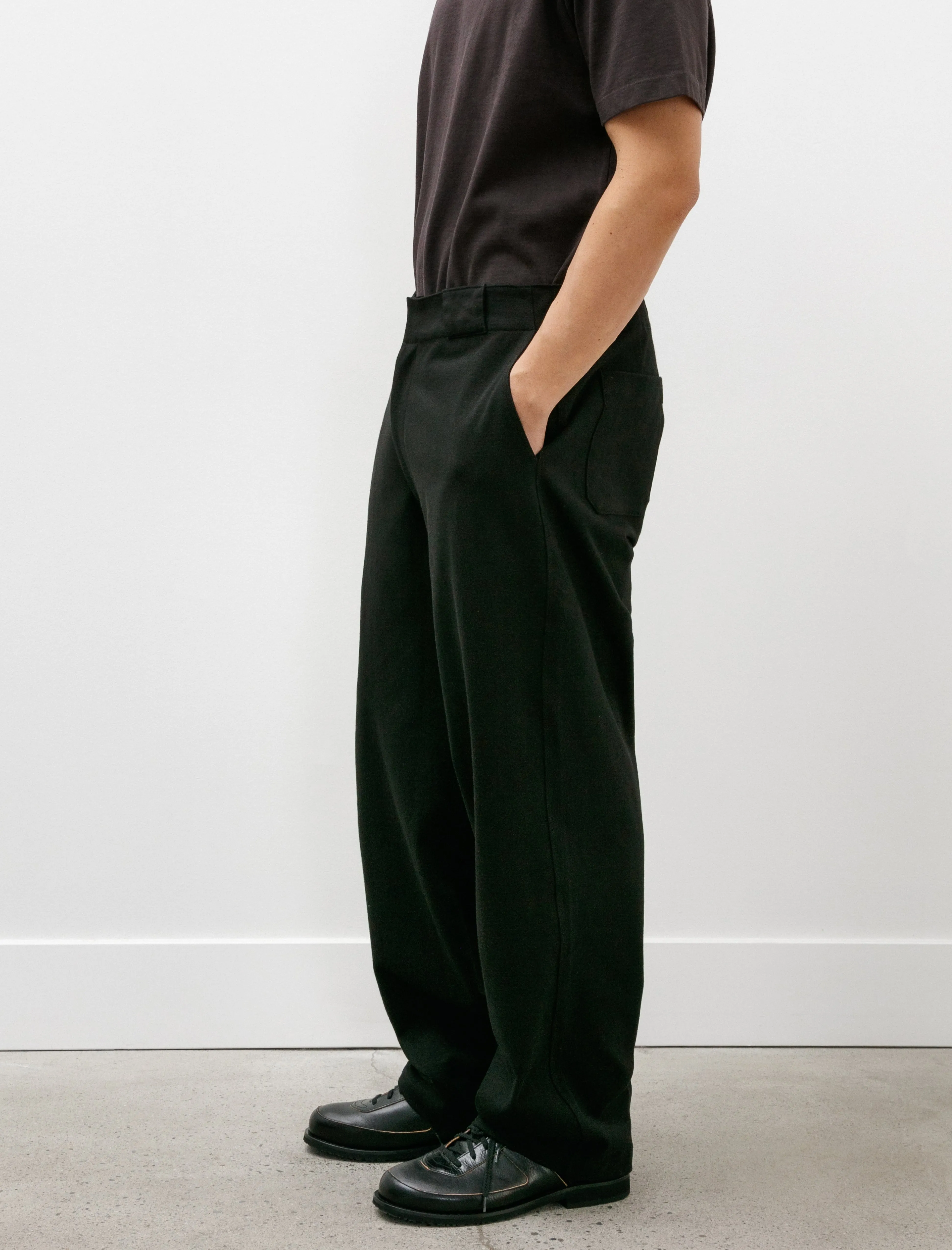 Jersey Trouser Black