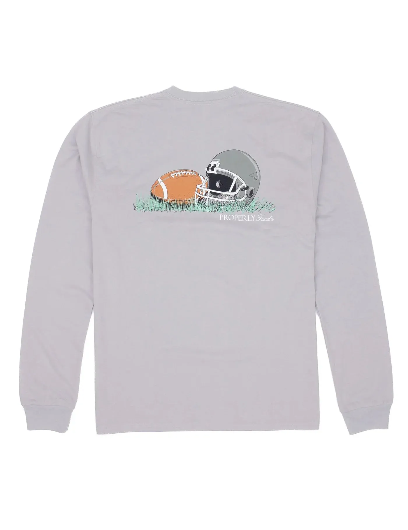 LD Football LS Ice Grey