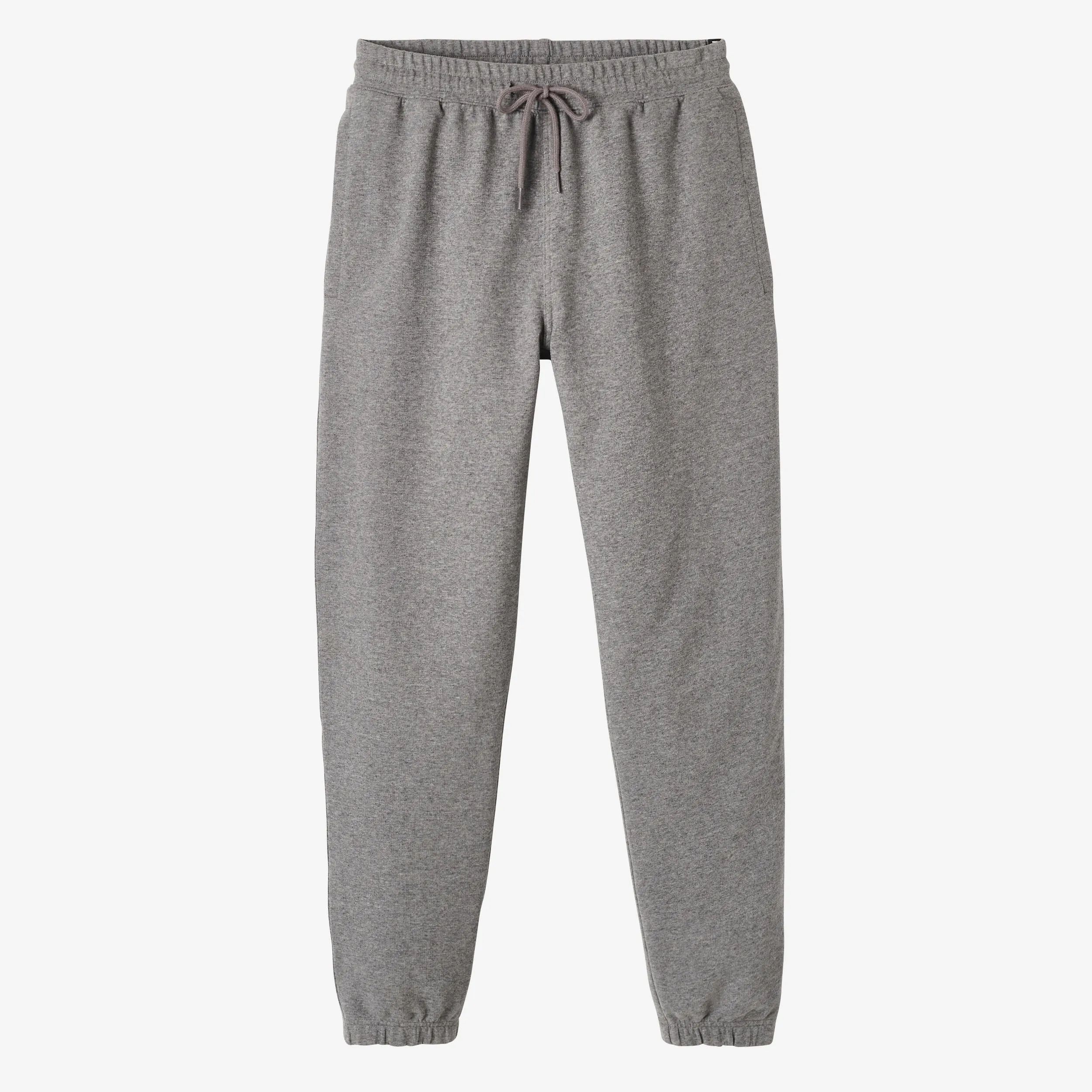 Men's sweatpants - 500 Essentials gray DOMYOS, Gray