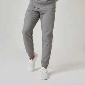 Men's sweatpants - 500 Essentials gray DOMYOS, Gray