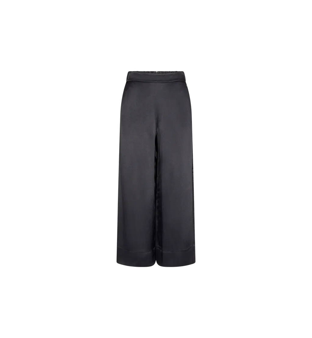 Mos Mosh Edi Satin Crepe Pant in Black