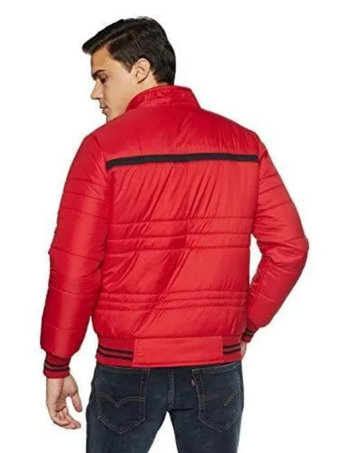 Nylon Long Sleeve Quilted Jacket