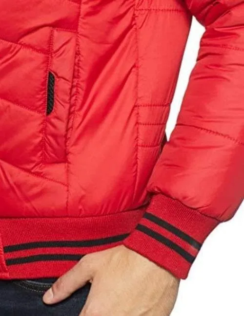 Nylon Long Sleeve Quilted Jacket