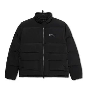 Pocket Puffer Jacket - Black