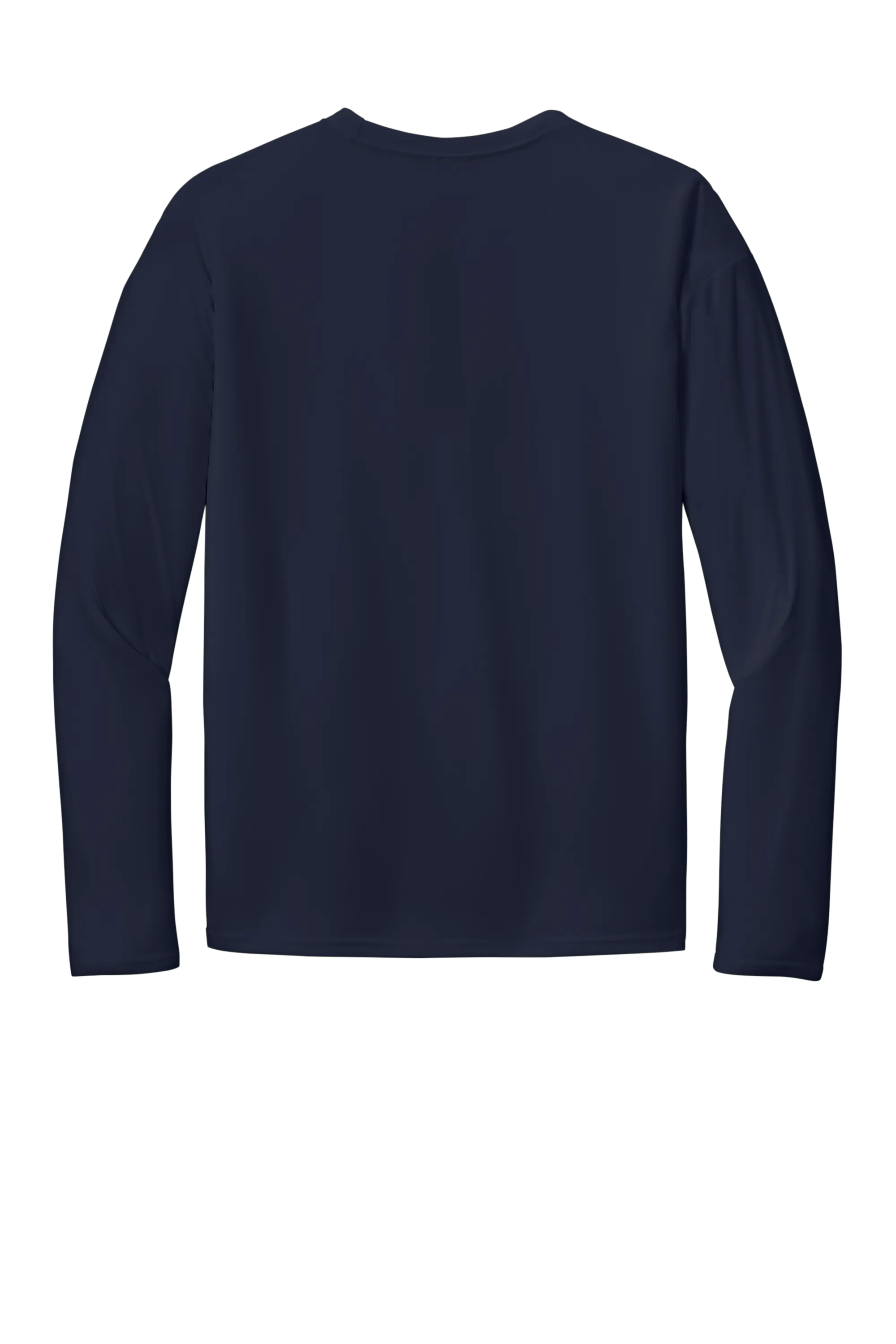 Port & Company® Long Sleeve Performance Tee - Deep Navy