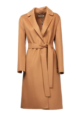 'S Max Mara Belted Long-Sleeved Coat