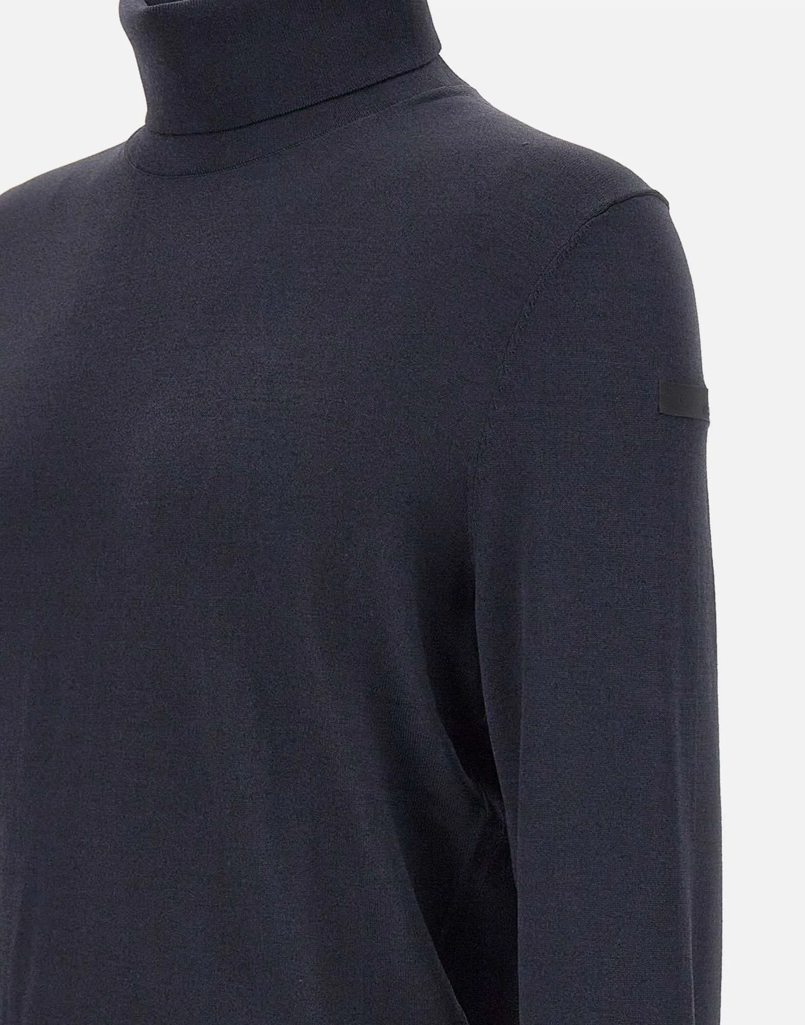 Soft Lightweight Blue Turtleneck Sweater