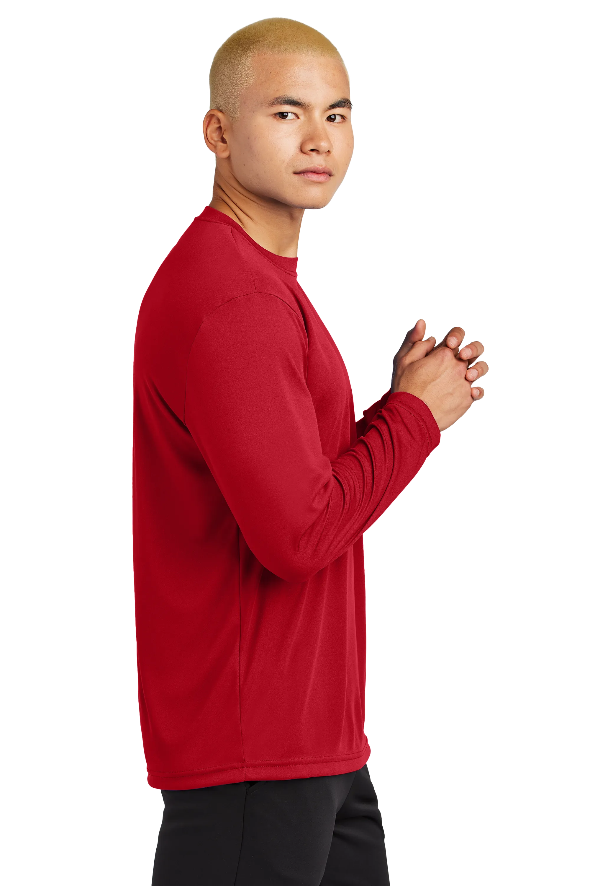 Sport-Tek® Long Sleeve PosiCharge® Competitor™ Tee - True Red