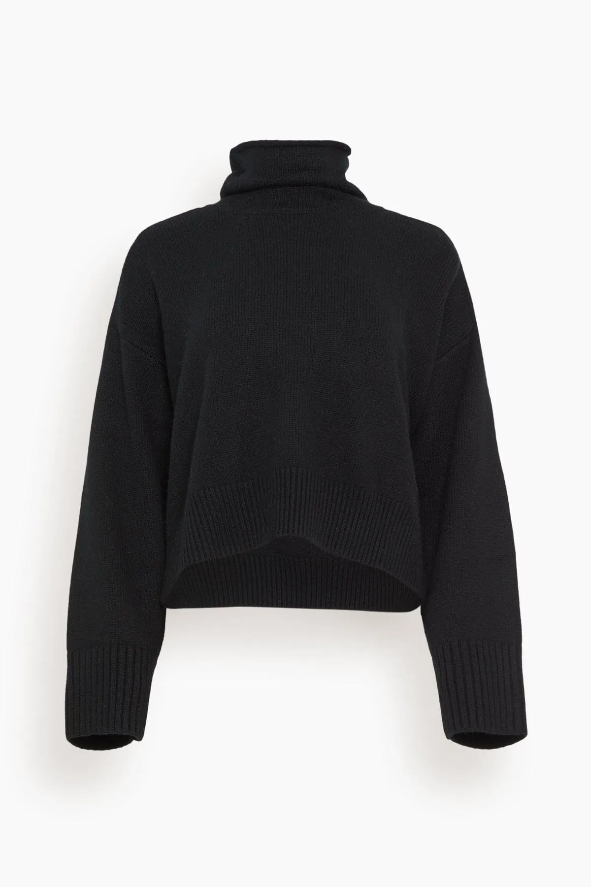 Stintino Collar Sweater in Black