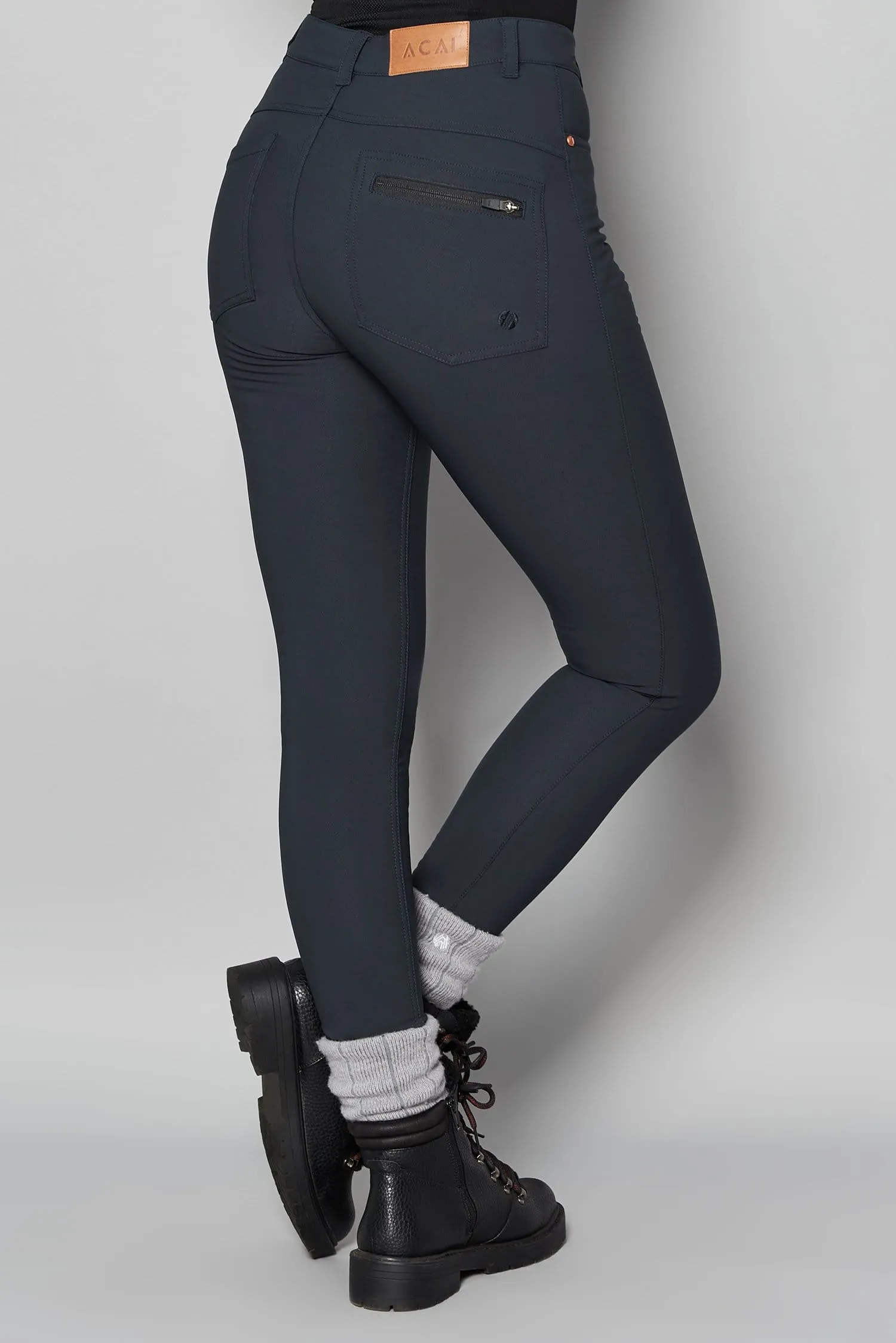 Thermal Skinny Outdoor Trousers - Graphite