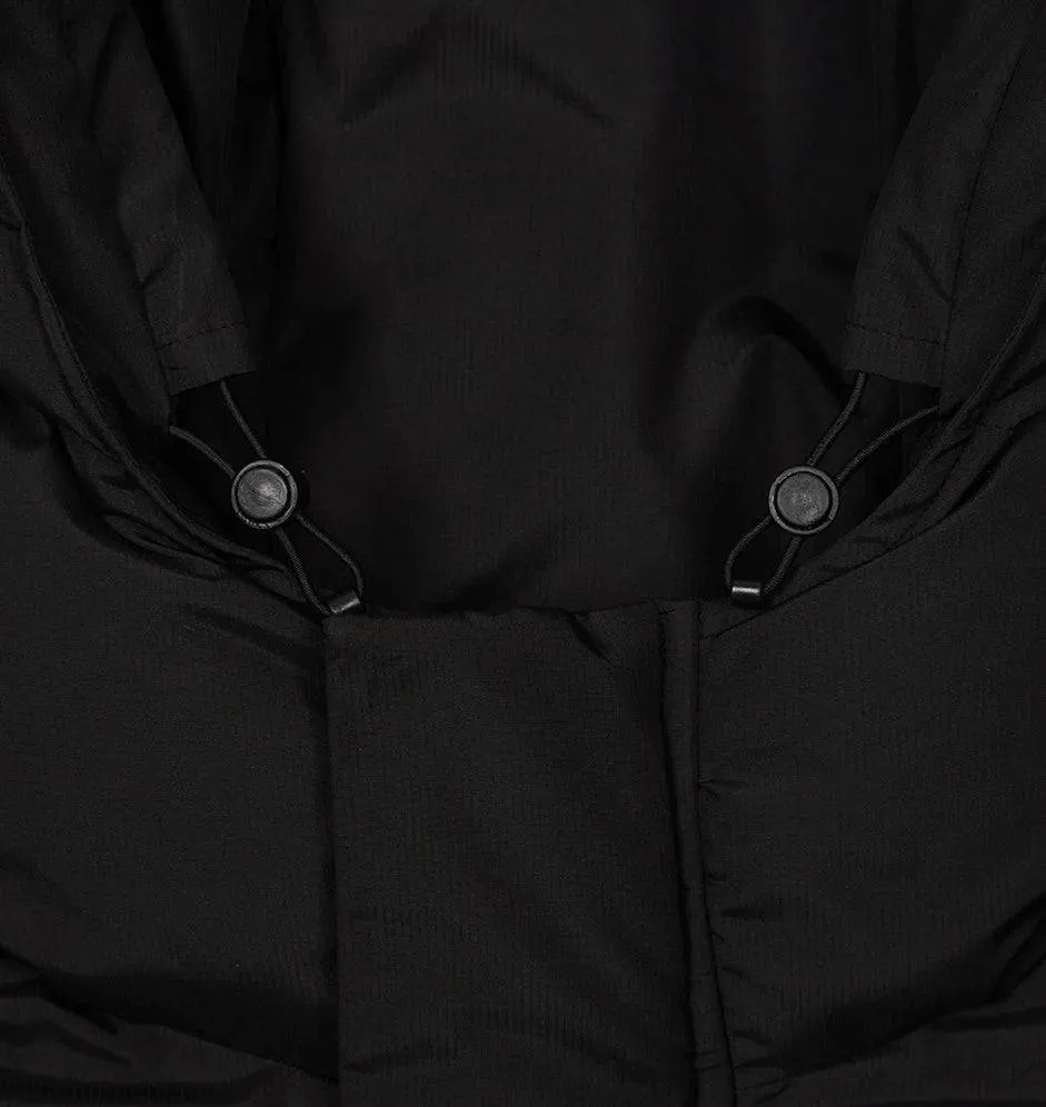 Trapstar Decoded Hooded Puffer 2.0 Jacket - Black