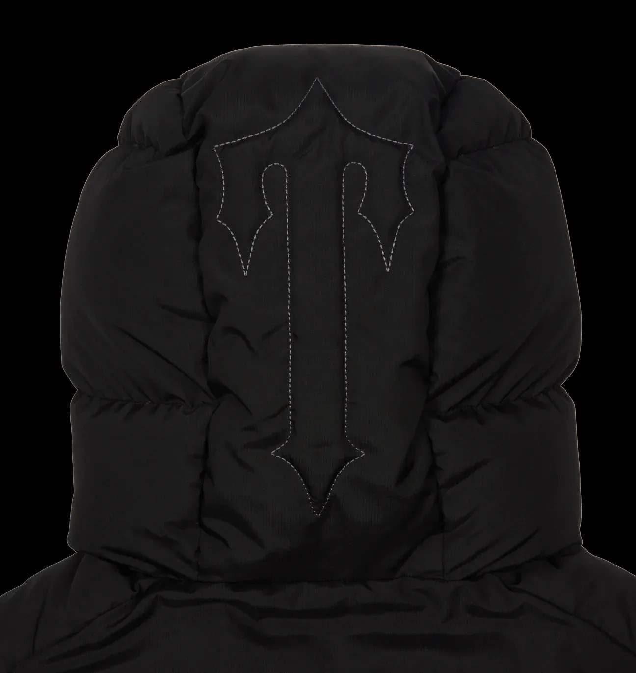 Trapstar Decoded Hooded Puffer 2.0 Jacket - Black