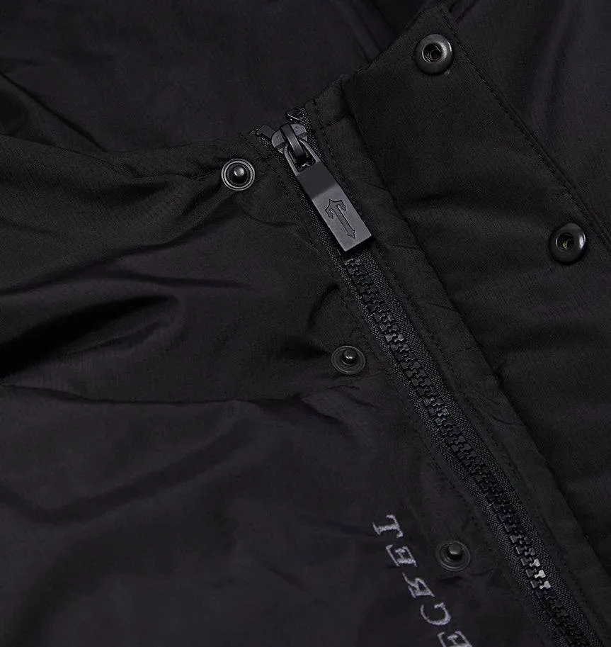 Trapstar Decoded Hooded Puffer 2.0 Jacket - Black