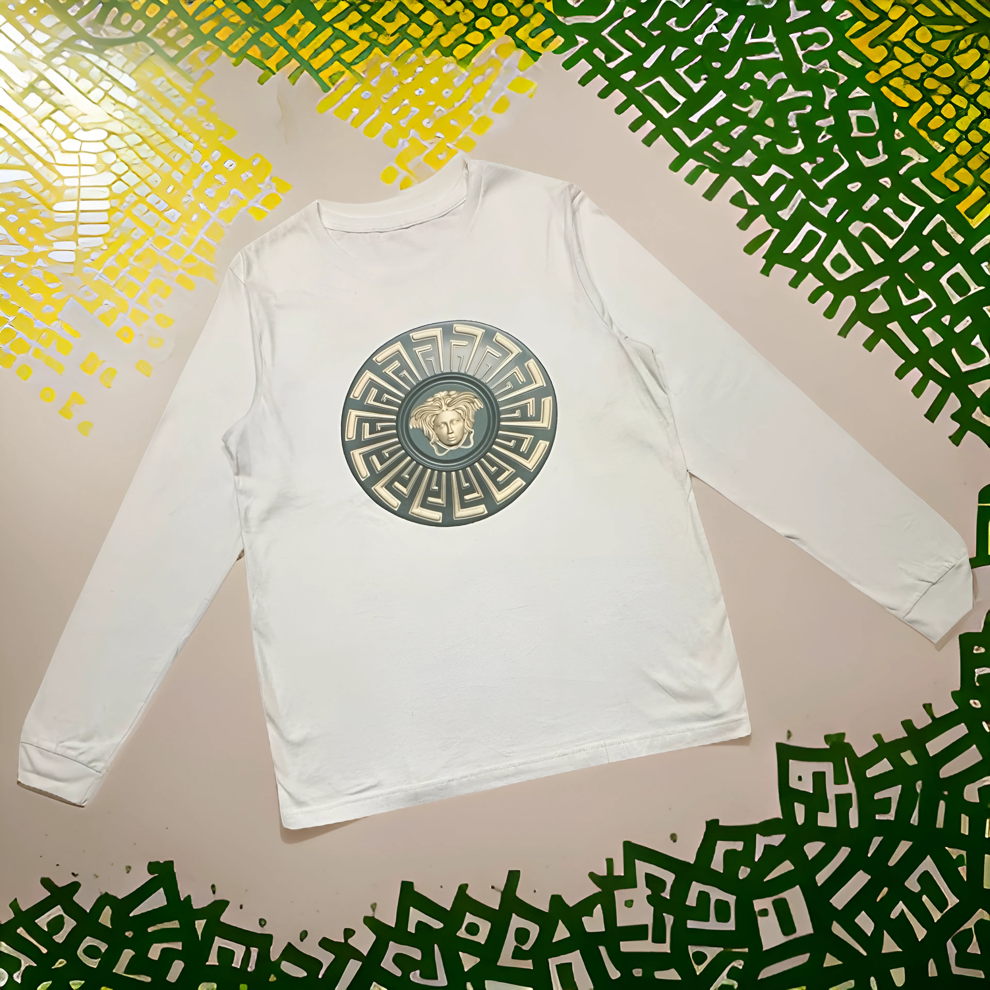 *V3R$@C3 STYLE* (WHITE) LONG SLEEVE T-SHIRT