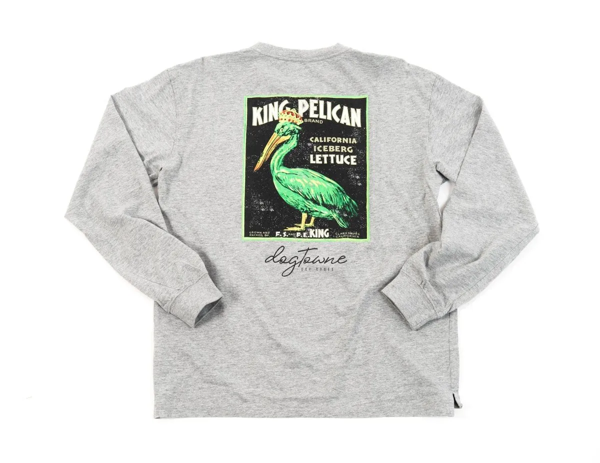 Vintage LS Cotton Tee - Pelican