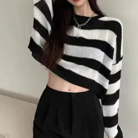 Zenzi striped sweater